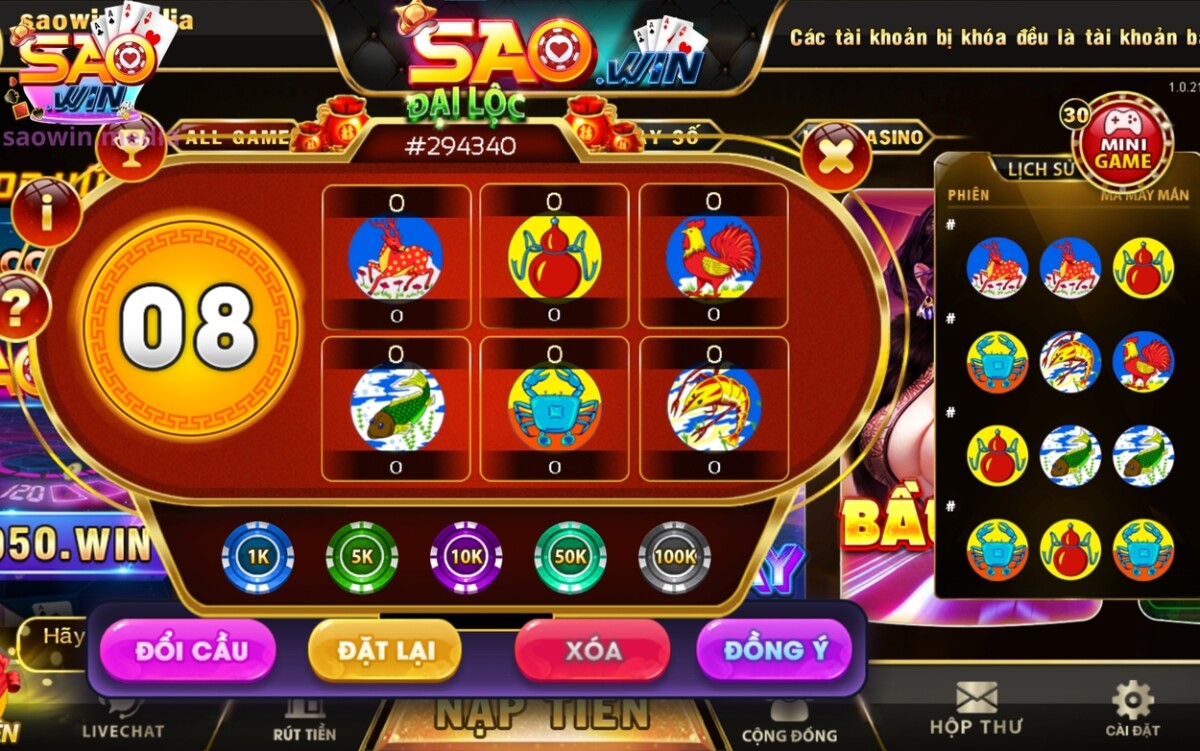 Chia sẻ luật chơi ở Saowin siêu thú vị