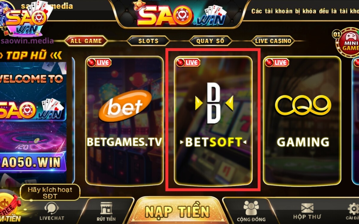 Review nhanh về Betsoft