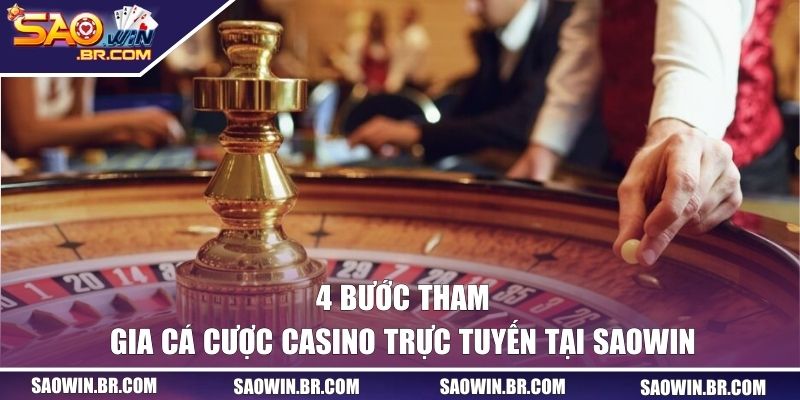 Live Casino SAOWIN | Sảnh Game Bài Được Ưa Chuộng Nhất 2025 3 4 bước tham gia cược Casino trực tuyến tại SAOWIN