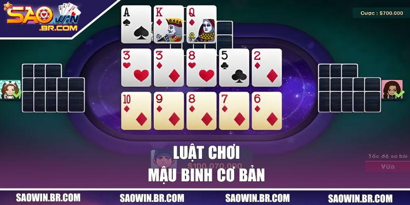 Cách Chơi Mậu Binh Luôn Thắng - Kinh Nghiệm Từ Cao Thủ 1 Luật chơi mậu binh cơ bản