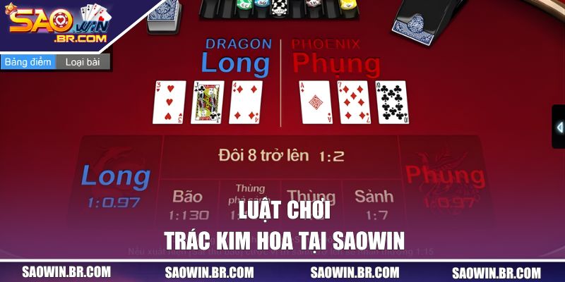 Luật chơi trác kim hoa tại SAOWIN