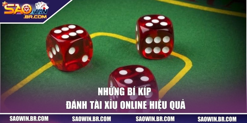 Tài Xỉu Đổi Thưởng SAOWIN | Trò Chơi Dự Đoán Kết Quả Được Ưa Chuộng 3 Những bí kíp đánh Tài xỉu đổi thường SAOWIN hiệu quả